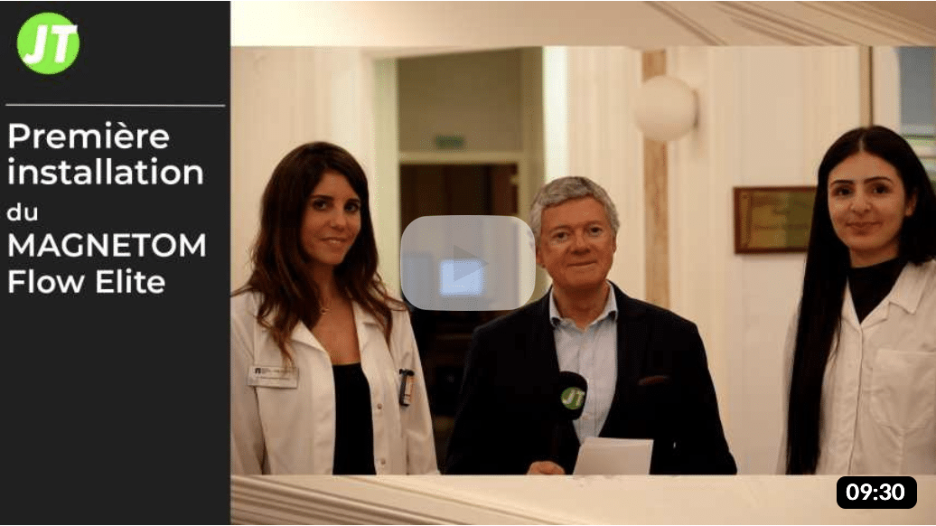 Le JT de la Radiologie recueille le témoignage de l&rsquo;IRP au sujet du nouvel IRM Siemens
